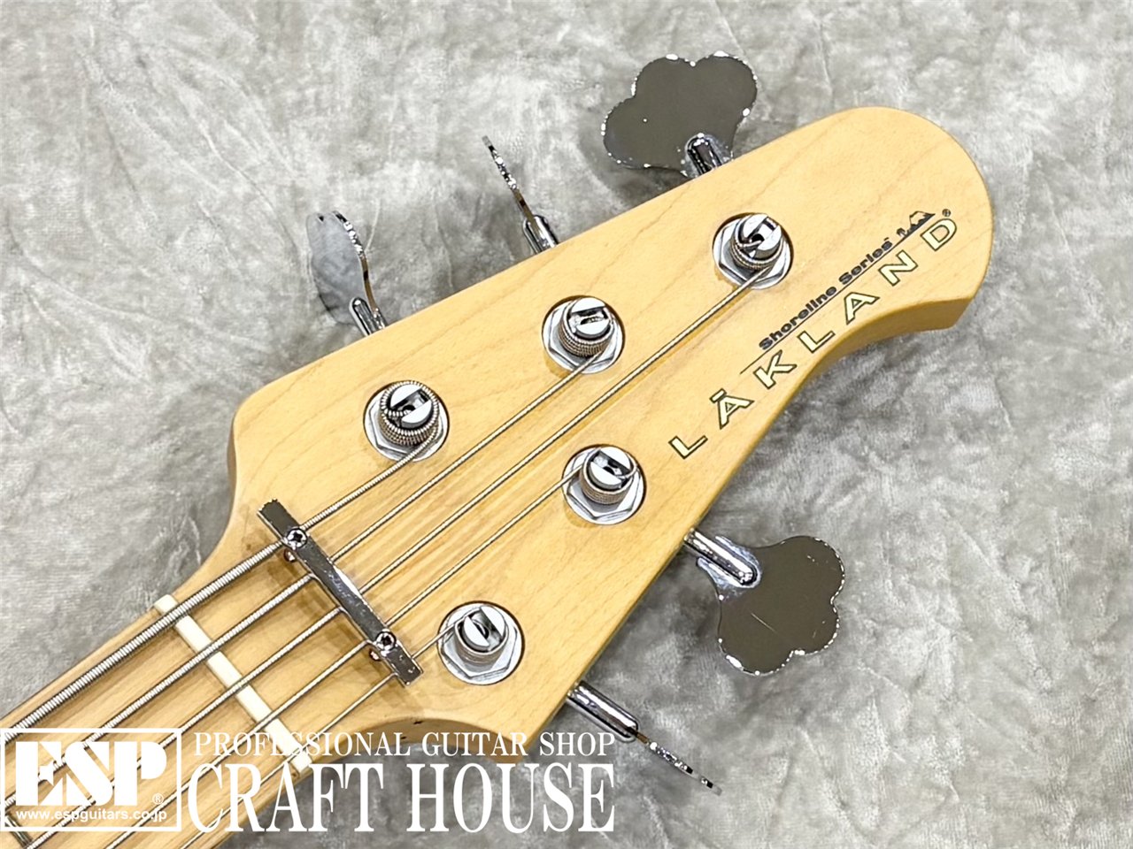 【即納可能・中古品】Lakland SL55-94 Deluxe Poplar Burl / Dark Oak Green Sunburst / Maple FB 渋谷店 - 4