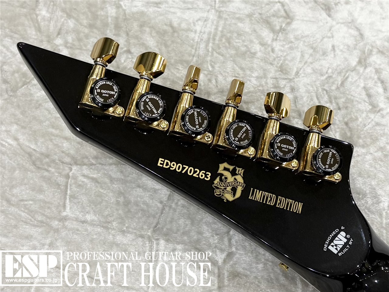 【即納可能】E-HORIZON-CTM 50TH / Ash Black Burst C / Black Pearl Back 渋谷店 - 8