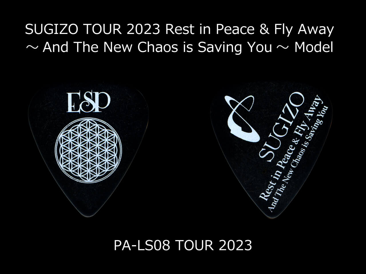 ESP(イーエスピー) Artist Pick Series PA-LS08 TOUR 2023 SUGIZO TOUR 2023 Rest in Peace & Fly Away ～And The New Chaos is Saving You～ Model (LUNA SEA/SUGIZOモデル)