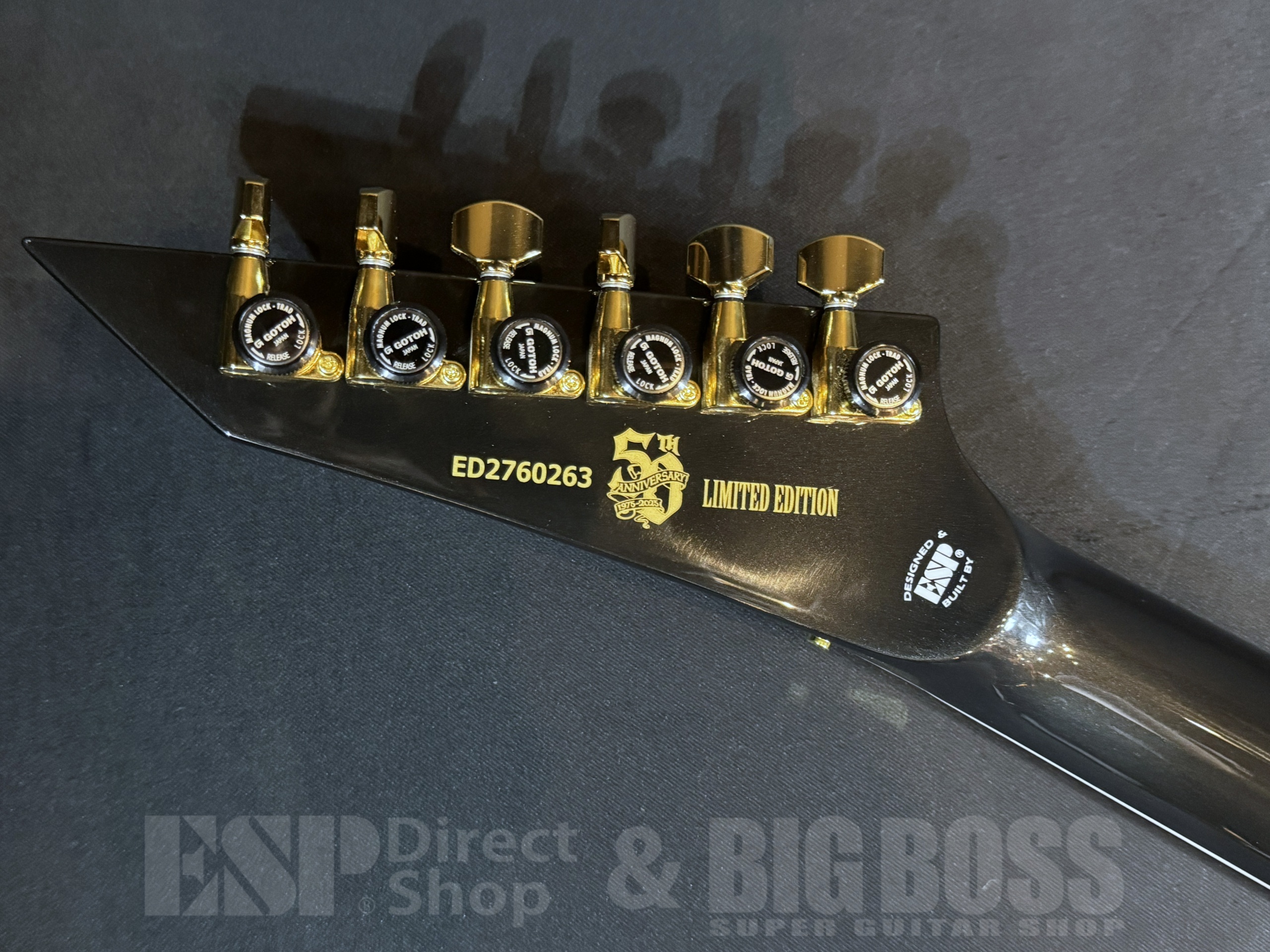 【即納可能】EDWARDS (エドワーズ) E-HORIZON-CTM 50TH / Ash Black Burst C / Black Pearl Back 大阪店 - 9