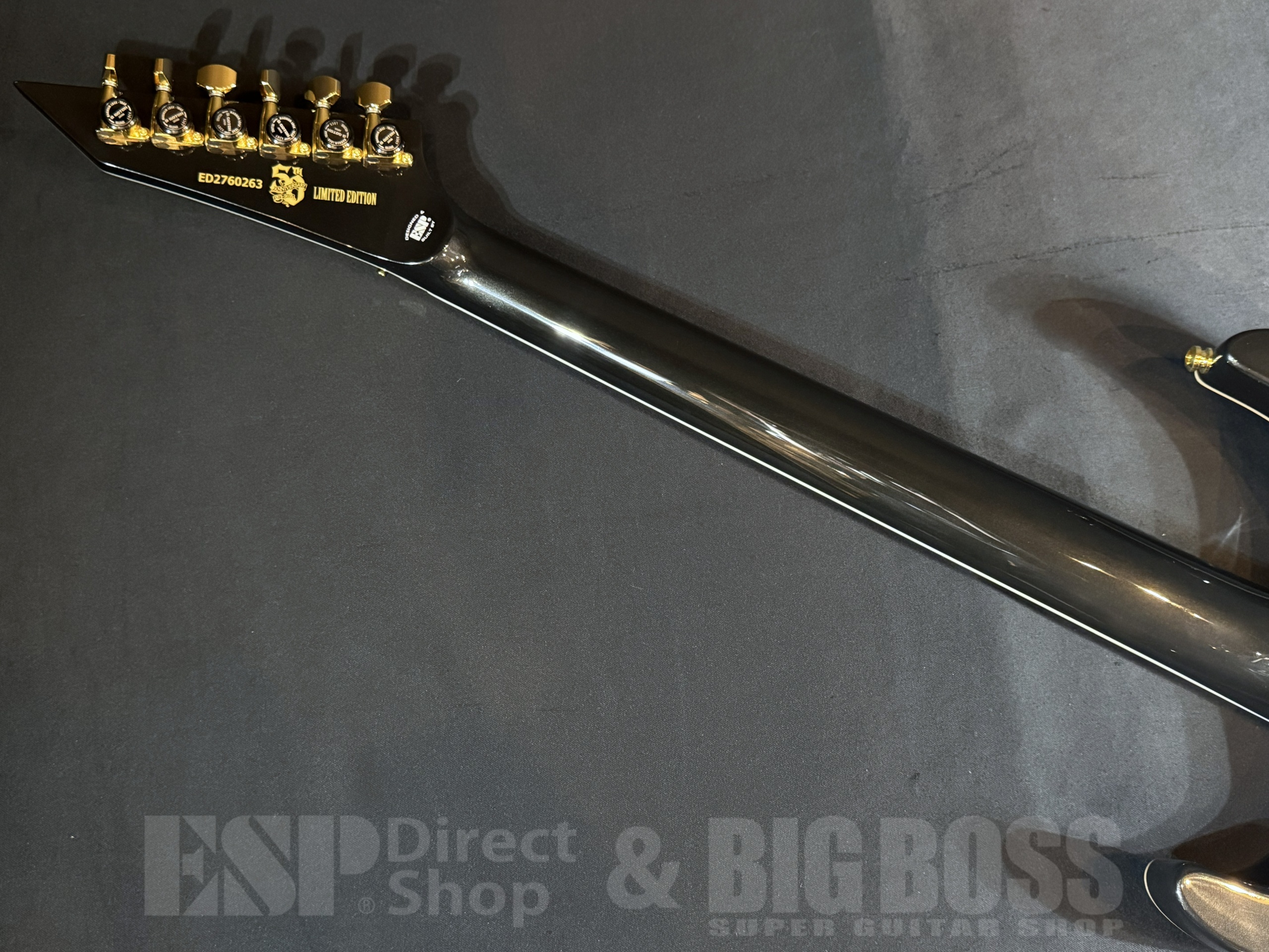 【即納可能】EDWARDS (エドワーズ) E-HORIZON-CTM 50TH / Ash Black Burst C / Black Pearl Back 大阪店 - 7