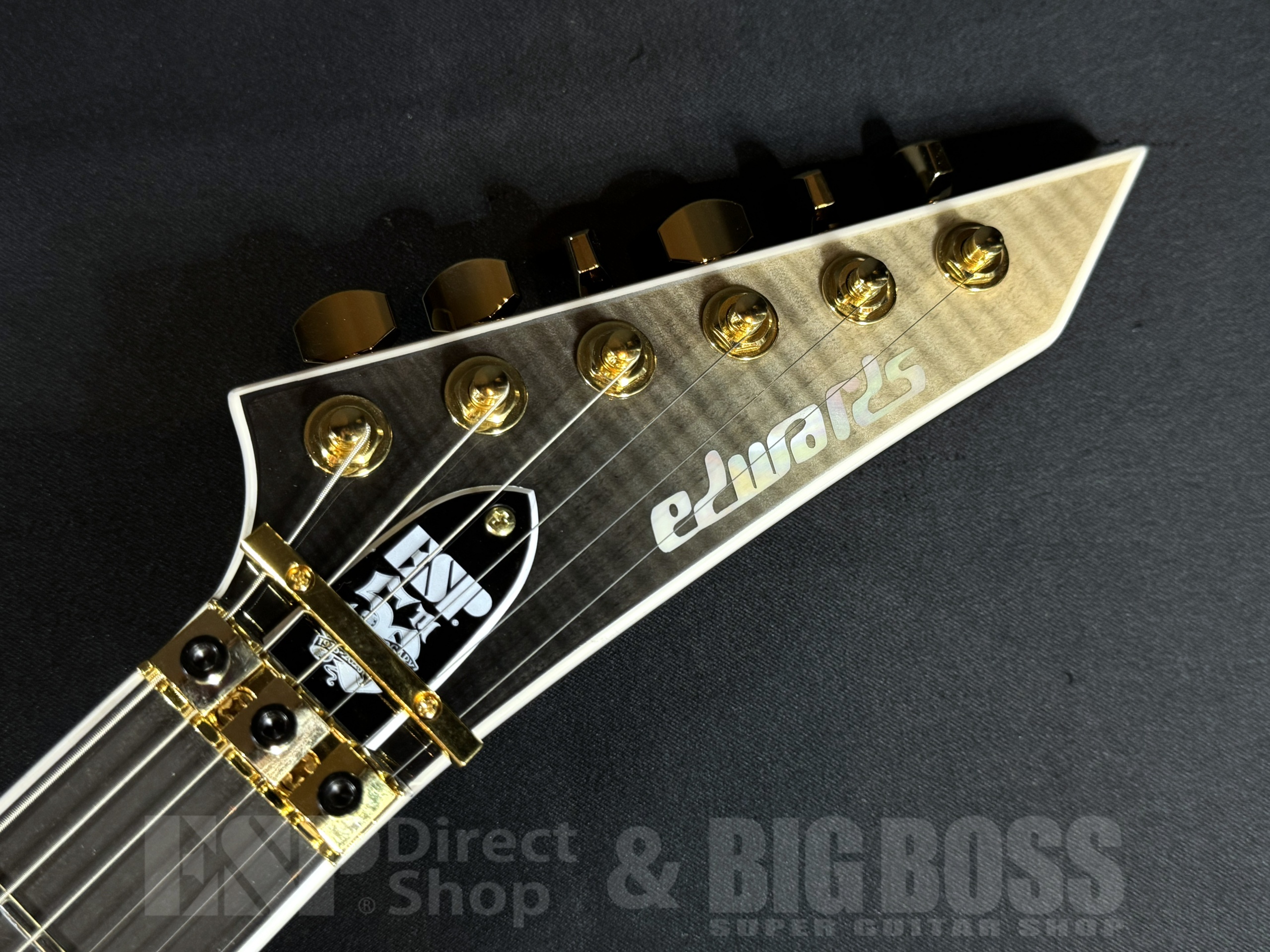 【即納可能】EDWARDS (エドワーズ) E-HORIZON-CTM 50TH / Ash Black Burst C / Black Pearl Back 大阪店 - 5