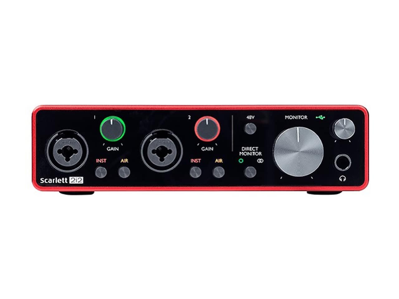 Focusrite Scarlett 2i2 Gen3オーディオインターフェイス