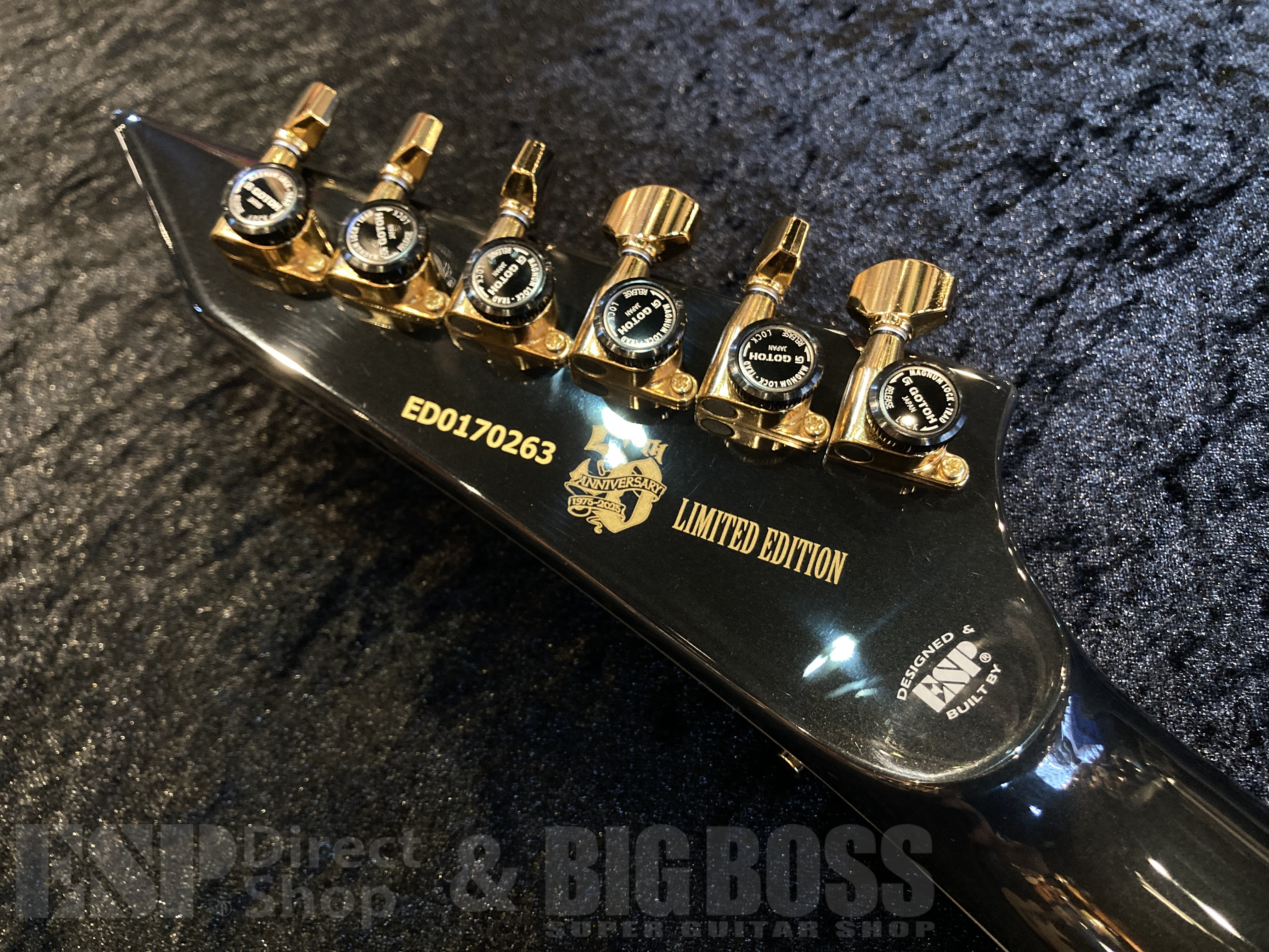 【即納可能】EDWARDS（エドワーズ）E-HORIZON-CTM 50TH【Ash Black Burst C / Black Pearl Back】福岡店 - 10