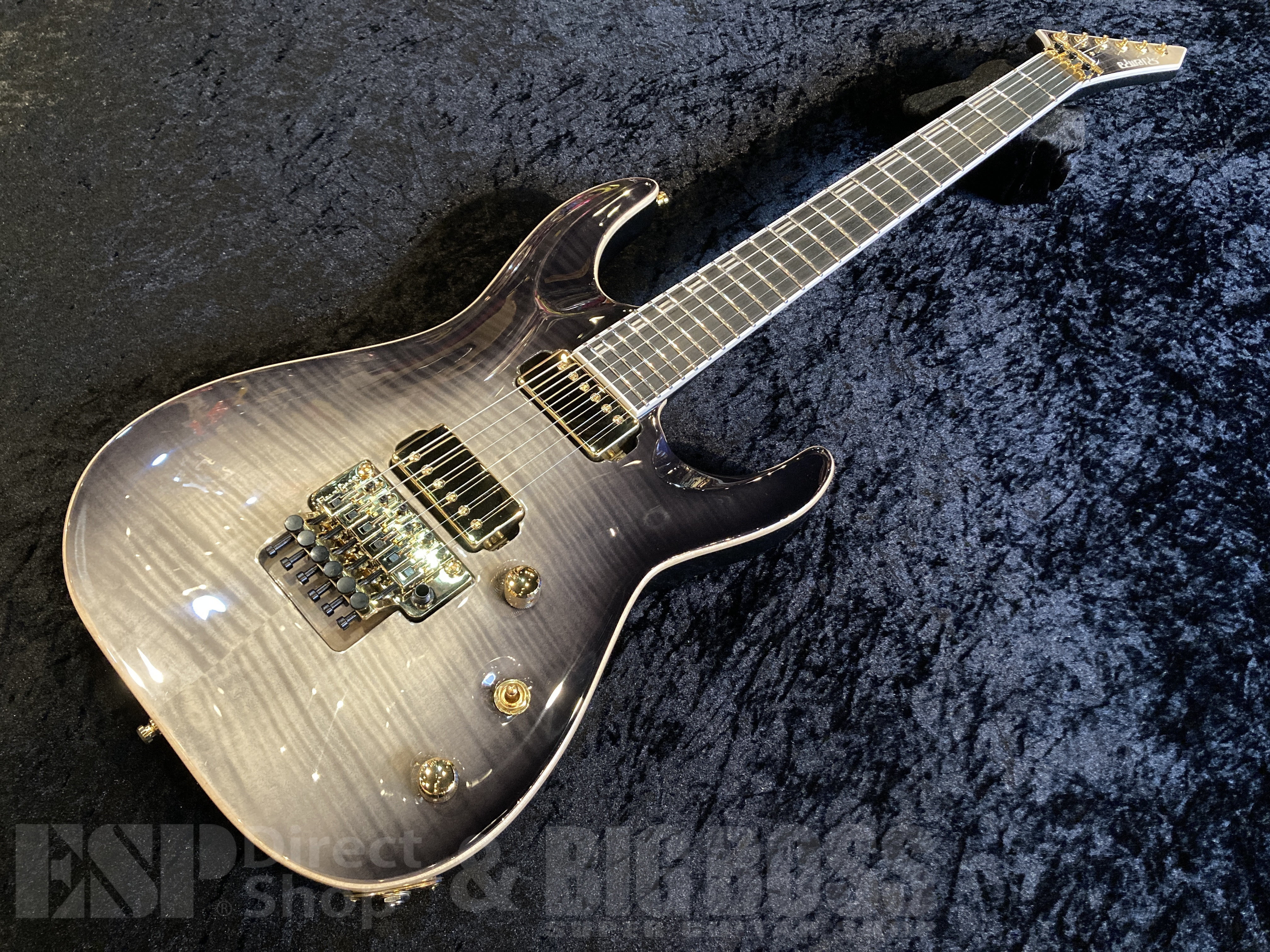 【即納可能】EDWARDS（エドワーズ）E-HORIZON-CTM 50TH【Ash Black Burst C / Black Pearl Back】福岡店