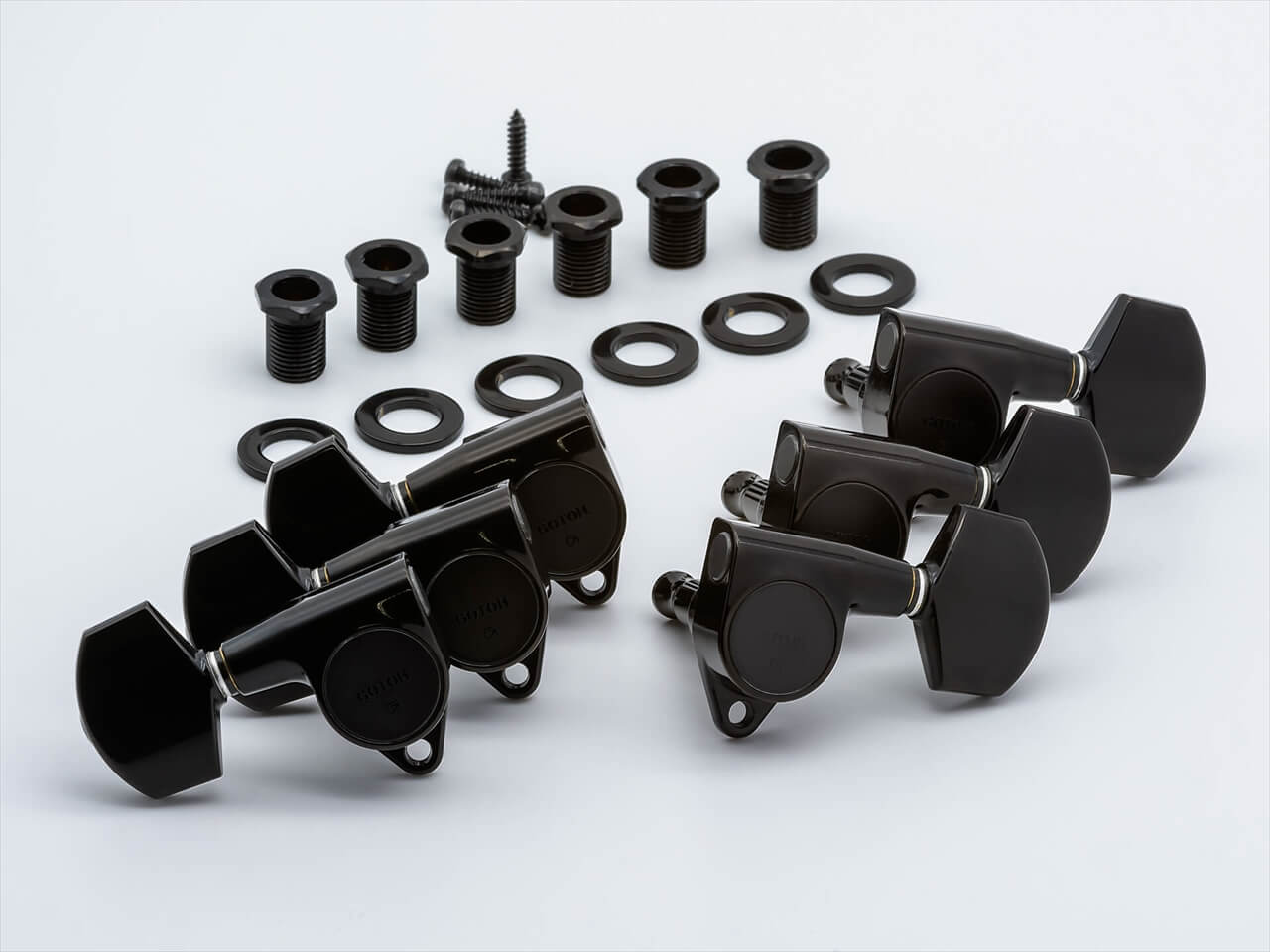 GOTOH SG301-01 L3+R3 SET Black<br>[ESP Package] (ギター用ペグ)(ゴトー)