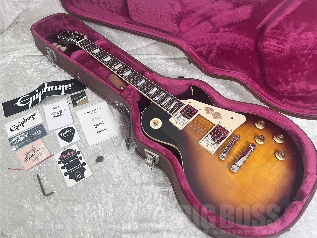 【即納可能】Epiphone ( エピフォン ) Inspired by Gibson Custom 1959 Les Paul Standard Reissue/Washed Bourbon Burst (エレクトリックギター) お茶の水駅前店・別館