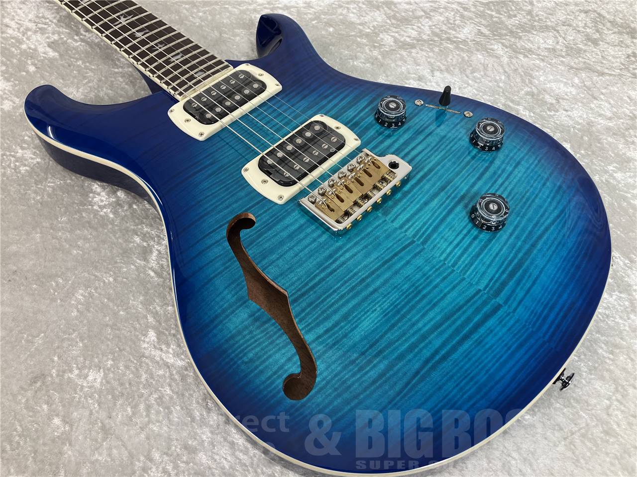 【即納可能】Paul Reed Smith (PRS/ポールリードスミス) SE Custom 24 Semi-Hollow Piezo / Lake Blue(2025年製) お茶の水駅前店・別館 - 4