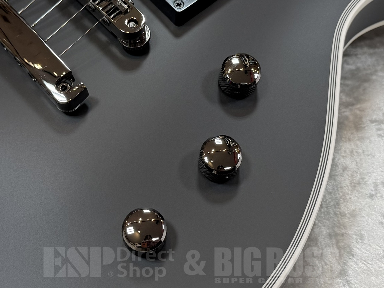 【即納可能】ESP（イーエスピー）EC-CTM /E/Black Satin　GWS - 7