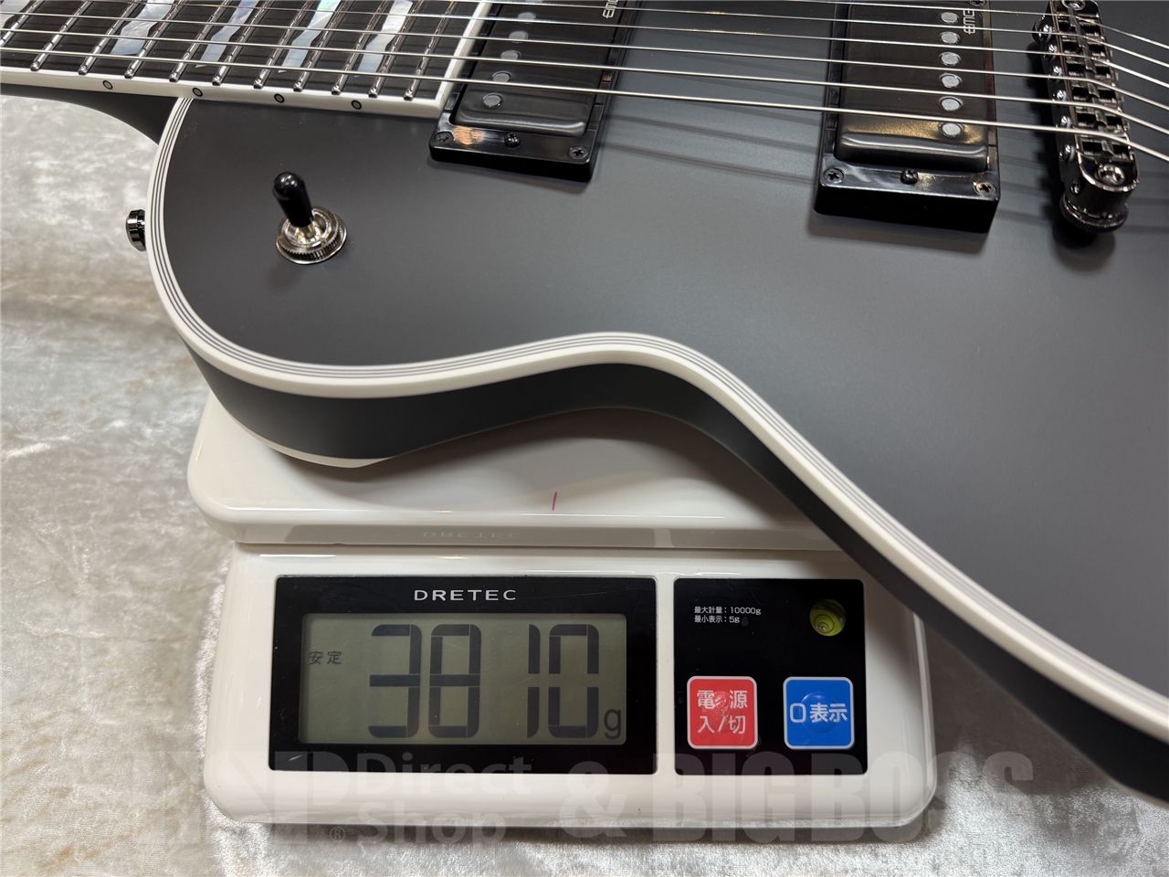 【即納可能】ESP（イーエスピー）EC-CTM /E/Black Satin　GWS - 11