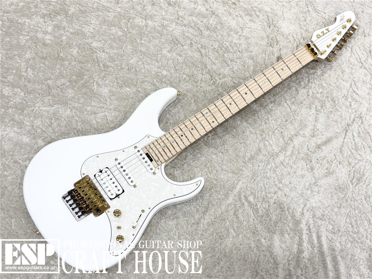 【即納可能】THE ALFEE / 高見沢 俊彦 Signature Model / O.Z.Y SNAPPER TAKAMIY Custom / Snow White 渋谷店