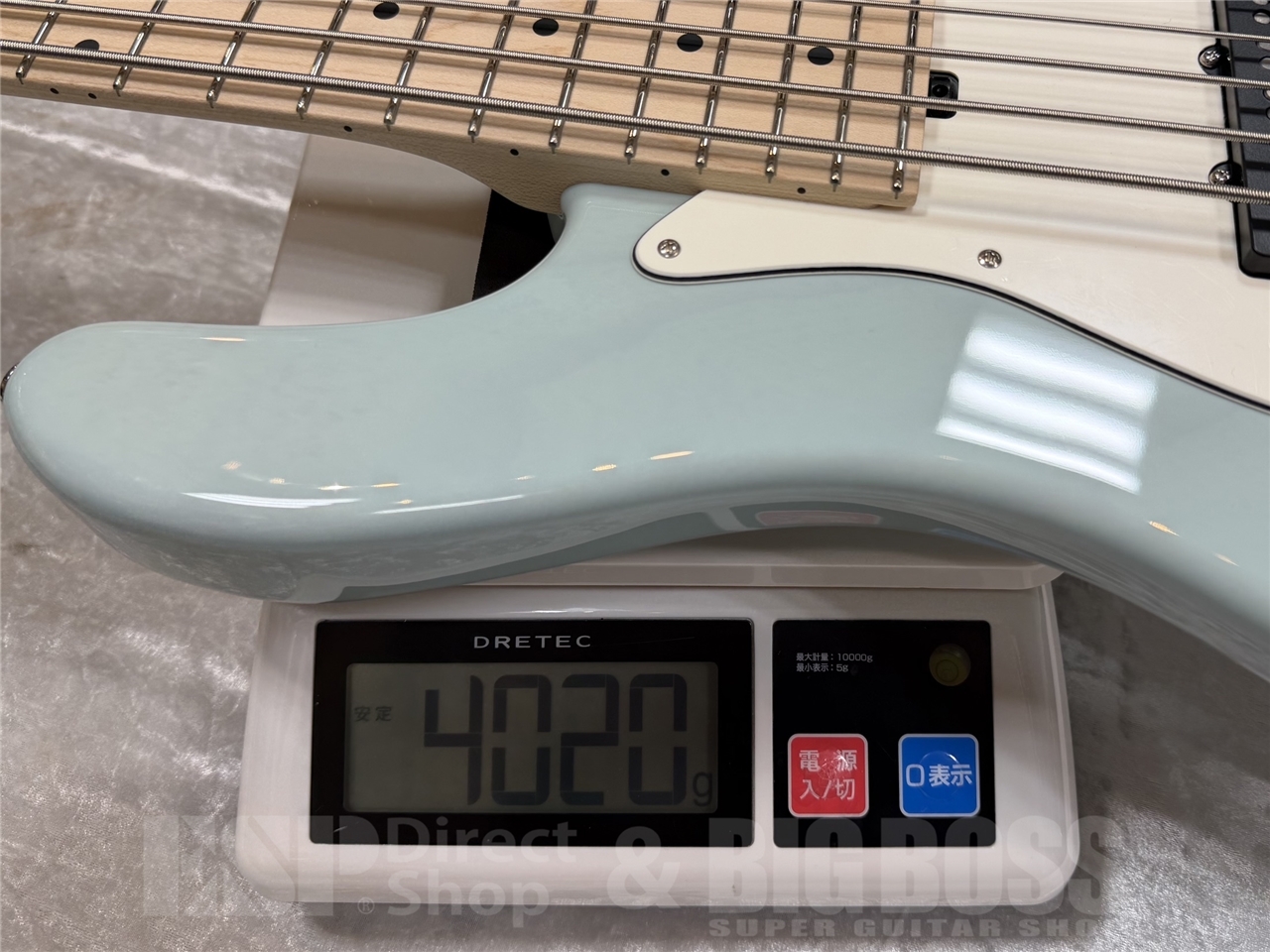 【即納可能】Kikuchi Guitars  Hermes MV5 / Trans Sonic Blue  GWS - 11