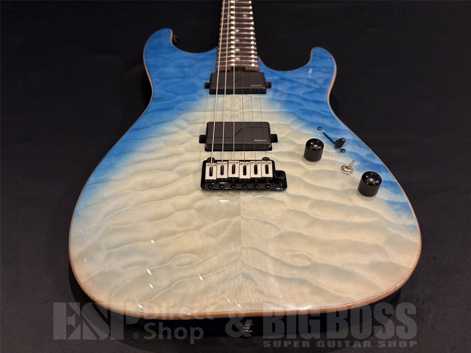 【即納可能】Soloking(ソロキング) MS-1 Custom 22HH QMT/Fishman / Sea Wave blue 京都店 - 7