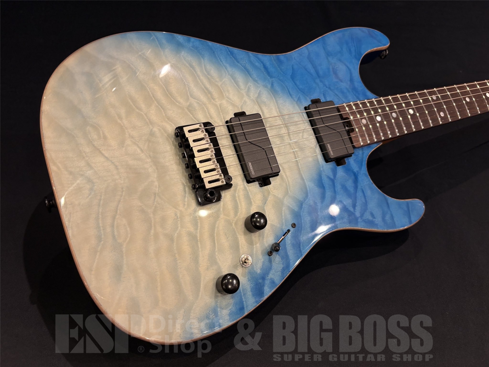 【即納可能】Soloking(ソロキング) MS-1 Custom 22HH QMT/Fishman / Sea Wave blue 京都店 - 2