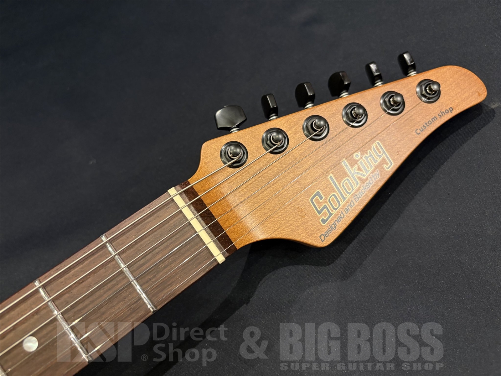 【即納可能】Soloking(ソロキング) MS-1 Custom 22HH QMT/Fishman / Sea Wave blue 京都店 - 6