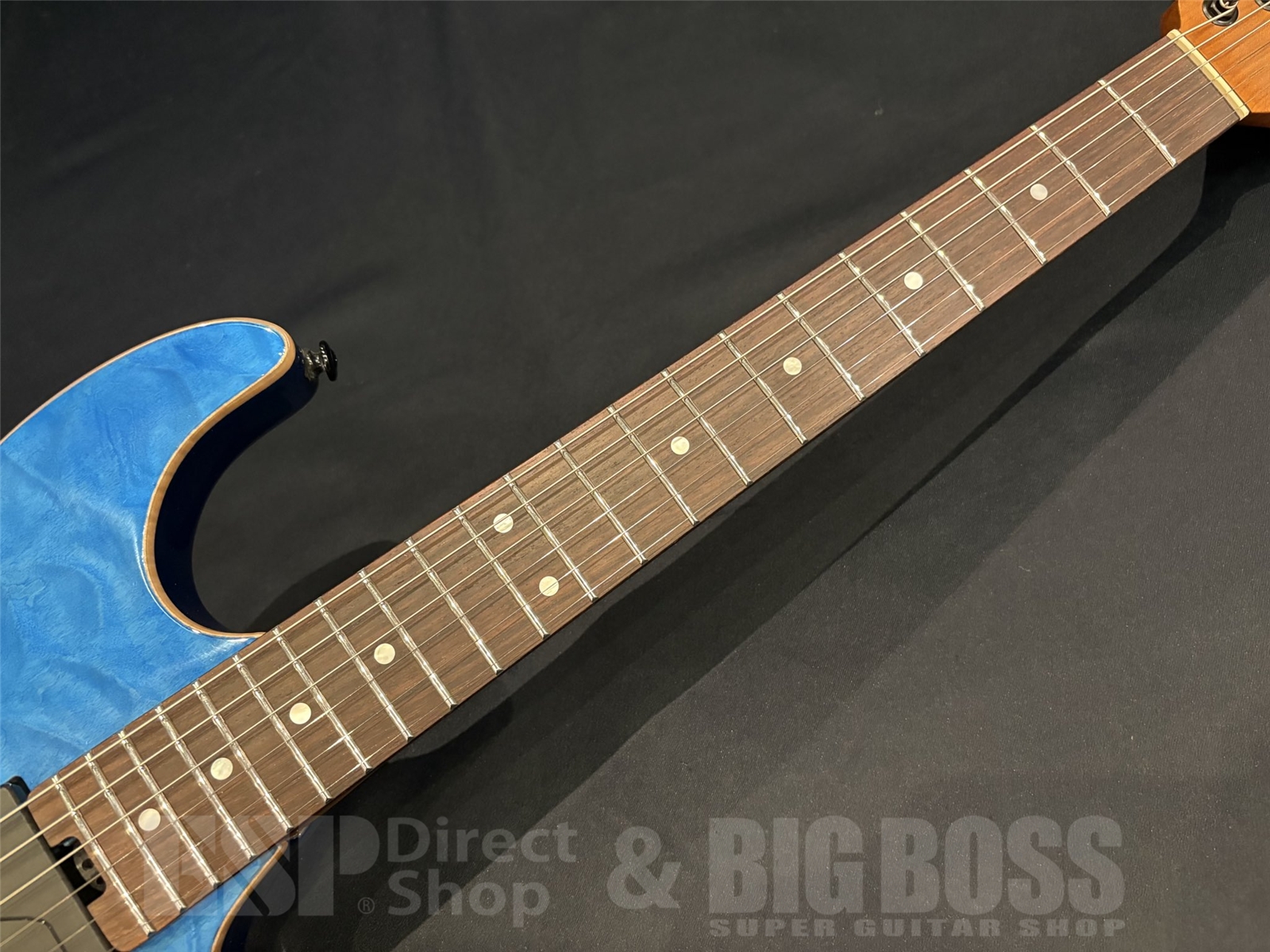 【即納可能】Soloking(ソロキング) MS-1 Custom 22HH QMT/Fishman / Sea Wave blue 京都店 - 5