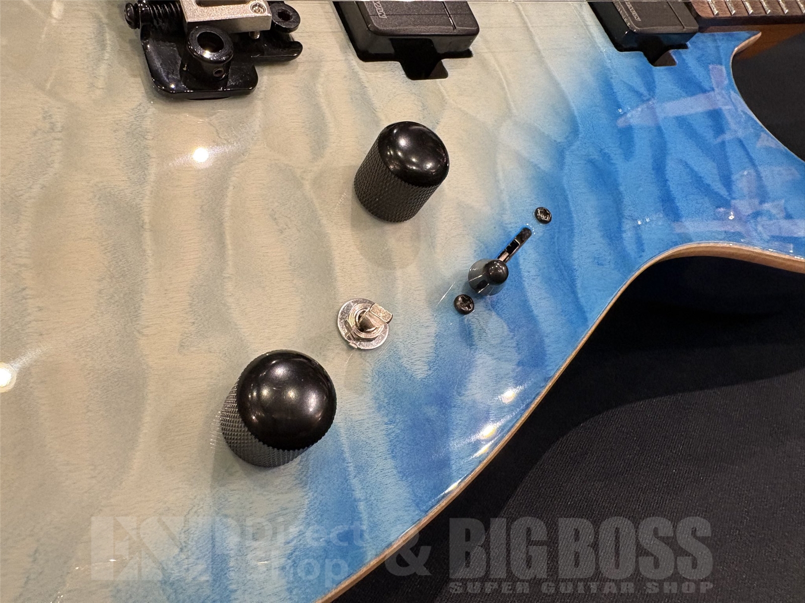 【即納可能】Soloking(ソロキング) MS-1 Custom 22HH QMT/Fishman / Sea Wave blue 京都店 - 3