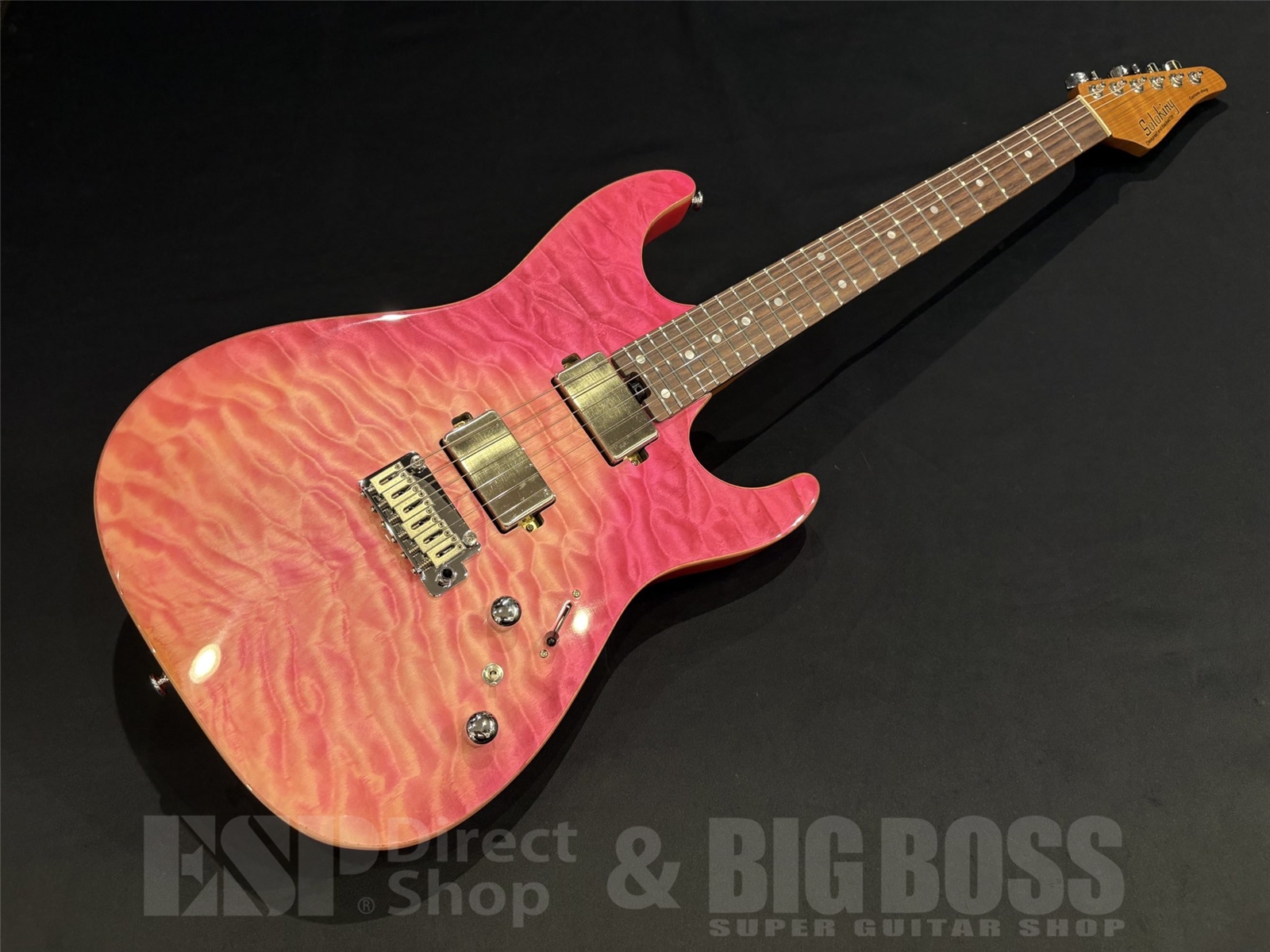 【即納可能】Soloking(ソロキング) MS-1 Custom 24HH QMT / Strawberry Wakesurf 京都店
