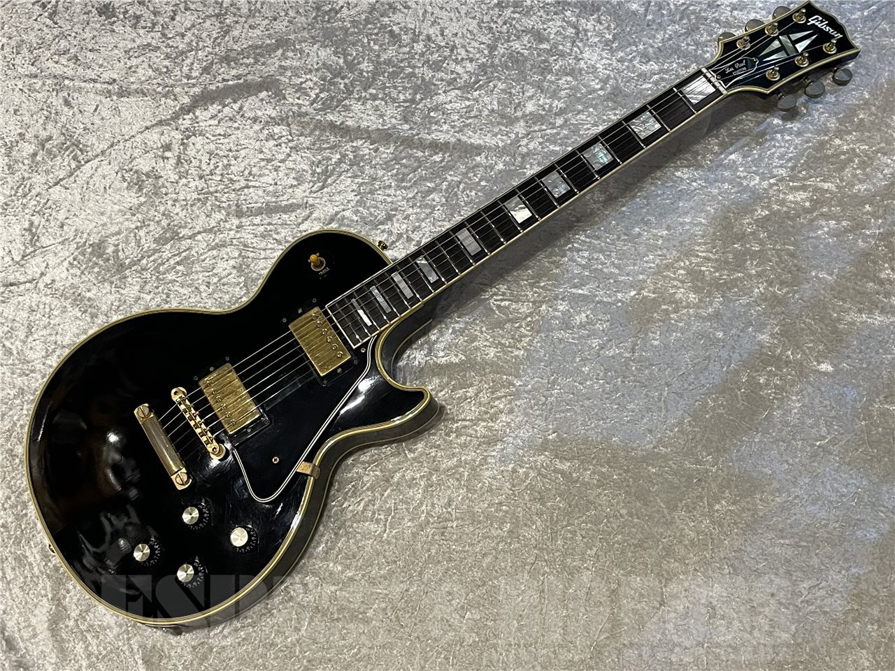 【中古品/即納可能】Gibson Custom Shop(ギブソンカスタムショップ) 1968 Les Paul Custom Reissue (Ebony) 広島店