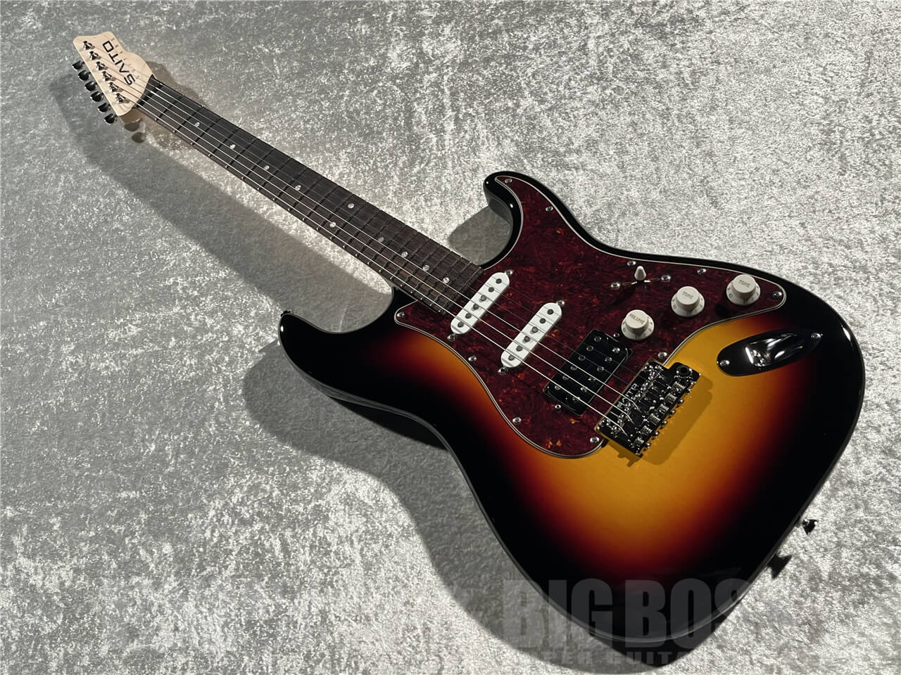 【即納可能】SAITO GUITARS(サイトウギターズ) S-622CS Heritage (3Tone Sunburst / Tortoise Shell) 札幌店 - 9