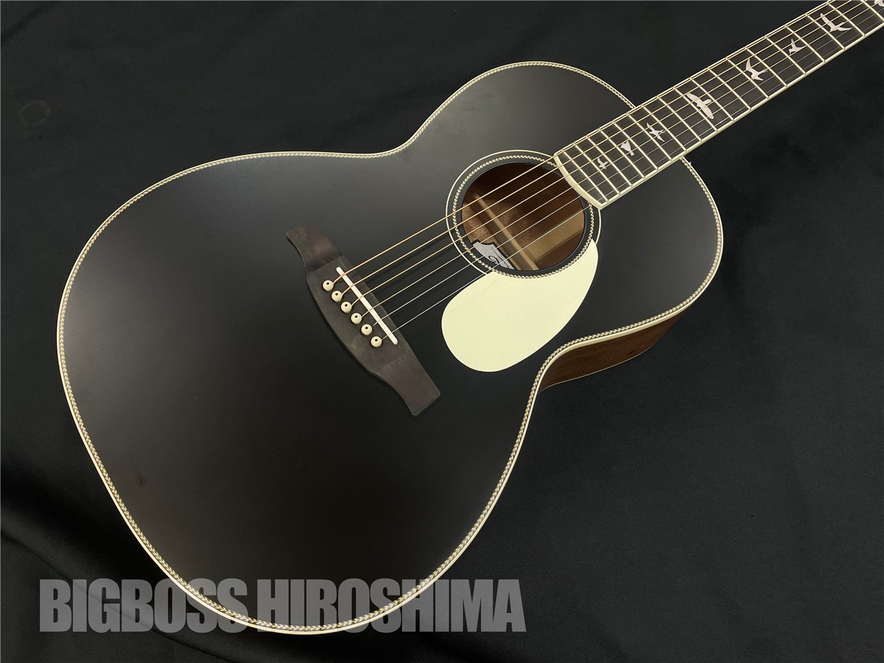 PRS SE P20 Satin Black Top アコースティックギター-