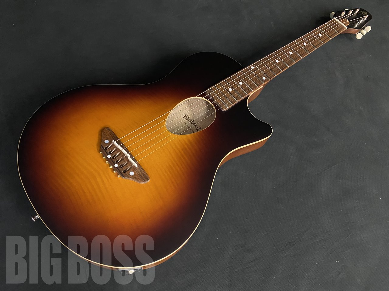 【受注生産】BambooInn(バンブーイン) BambooInn-CE Tobacco Sunburst (エレクトリックアコースティックギター)