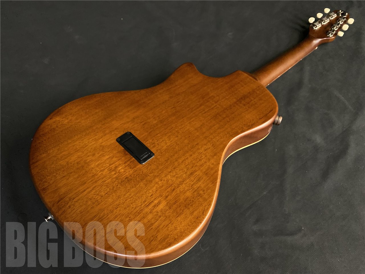 【受注生産】BambooInn(バンブーイン) BambooInn-CE See Thru Red (エレクトリックアコースティックギター)