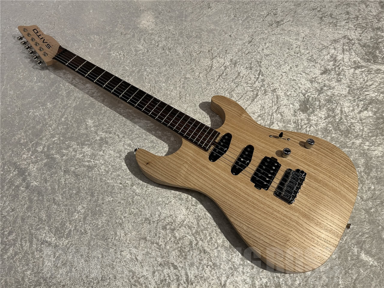 【即納可能/OUTLET】　SAITO GUITARS (サイトウギターズ) S-622 R ASH SSH / Natural 仙台店