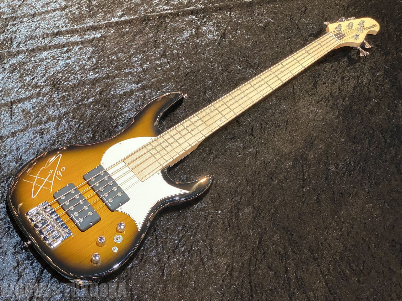 【直筆サイン入り】EDWARDS(エドワーズ) E-LW-135M / 2 Tone Sunburst (BULL ZEICHEN 88, Rayflower/IKUOモデル)【5弦ベース】福岡店