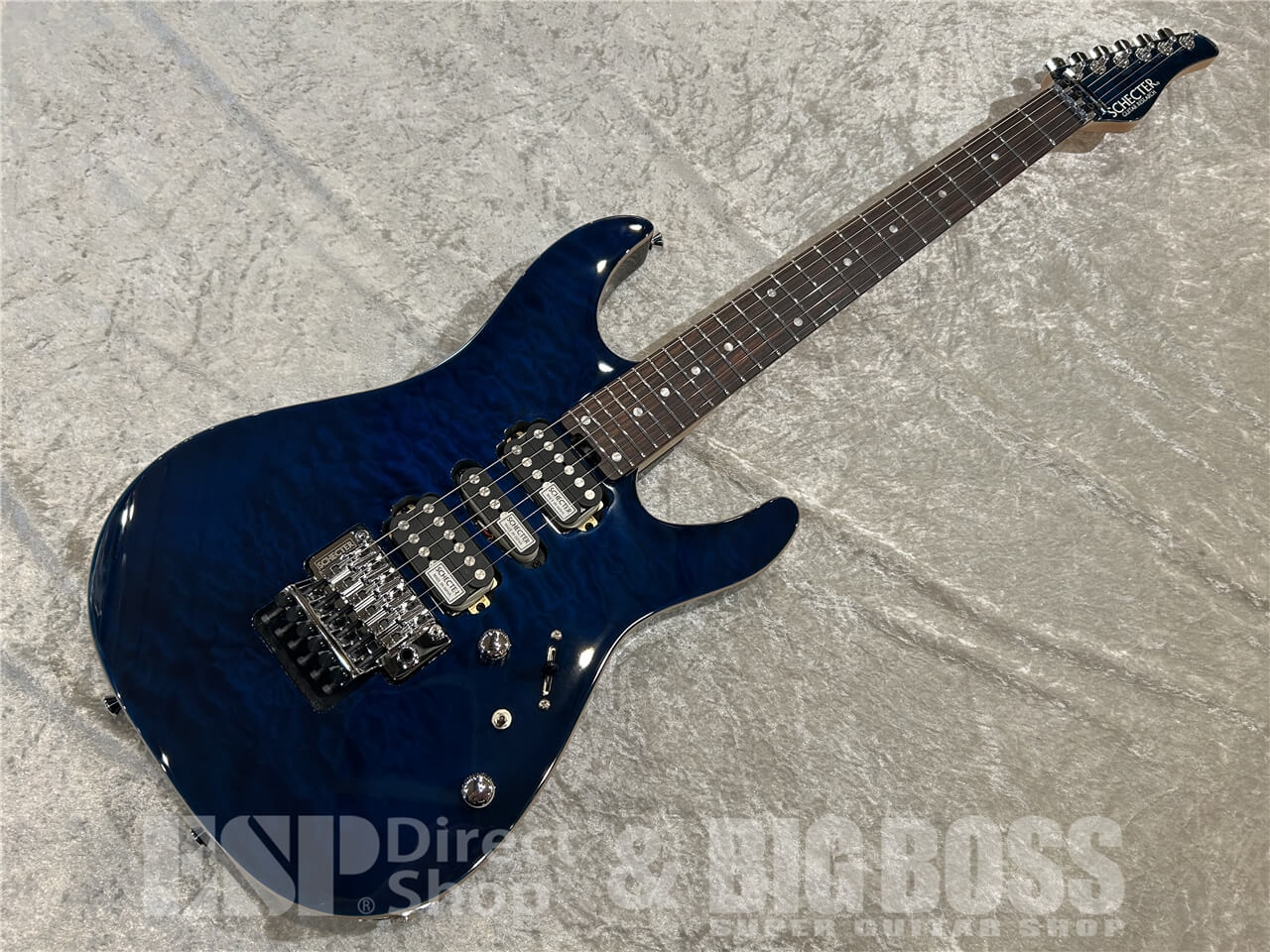 【即納可能】SCHECTER(シェクター)NV-3-24-AL Rosewood / See-thru Blue 仙台店