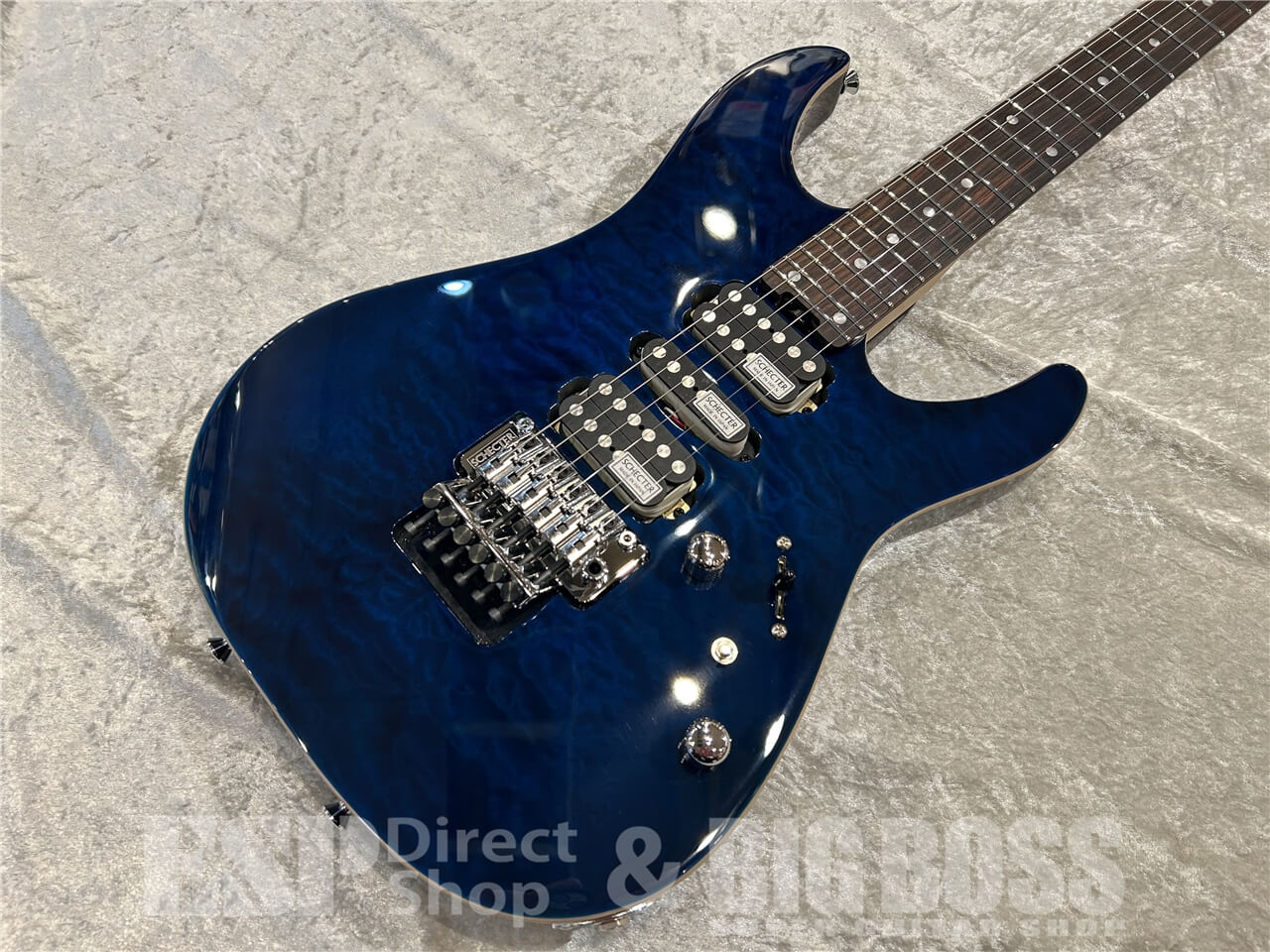 【即納可能】SCHECTER(シェクター)NV-3-24-AL Rosewood / See-thru Blue 仙台店 - 2