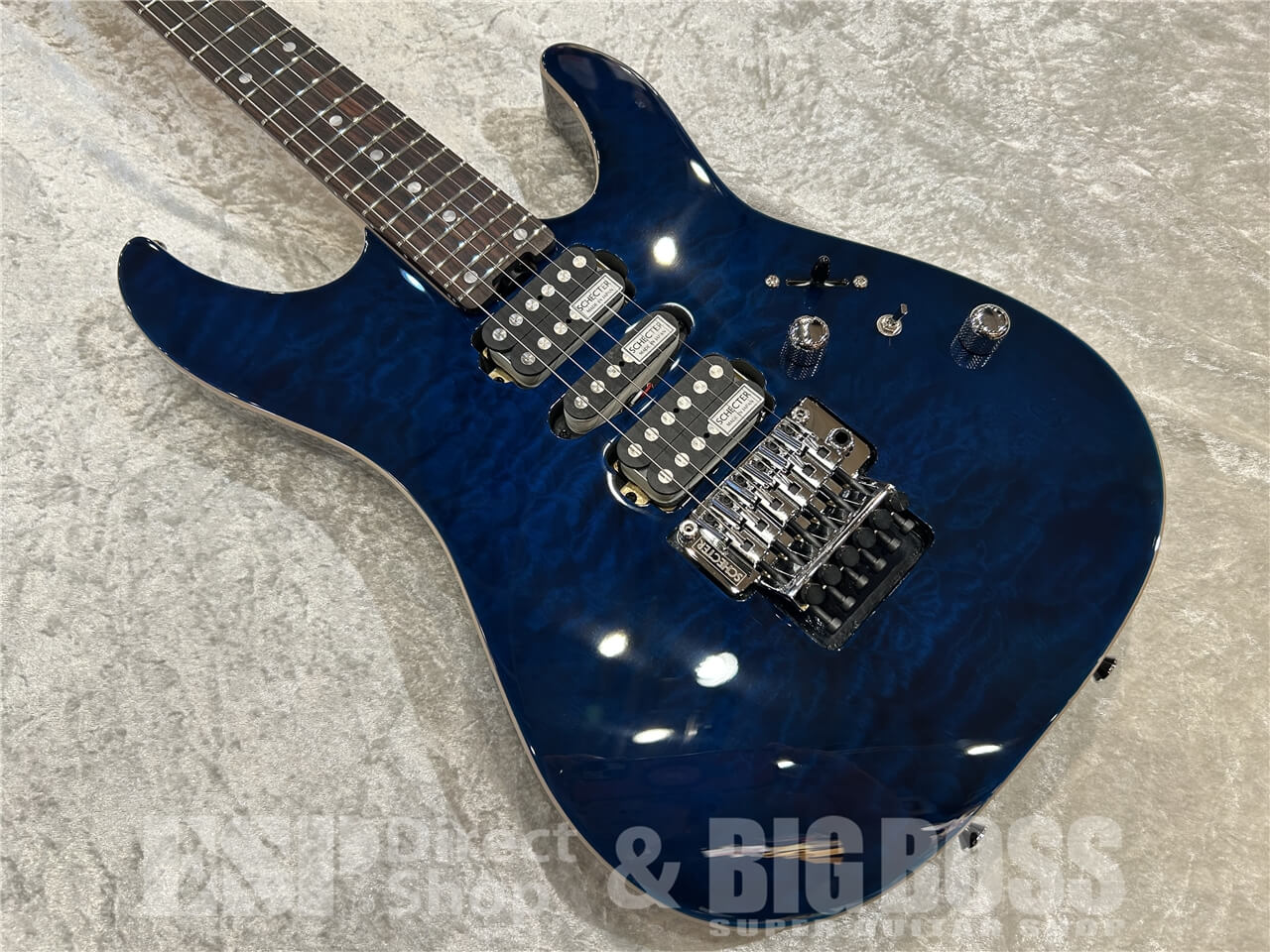 【即納可能】SCHECTER(シェクター)NV-3-24-AL Rosewood / See-thru Blue 仙台店 - 10
