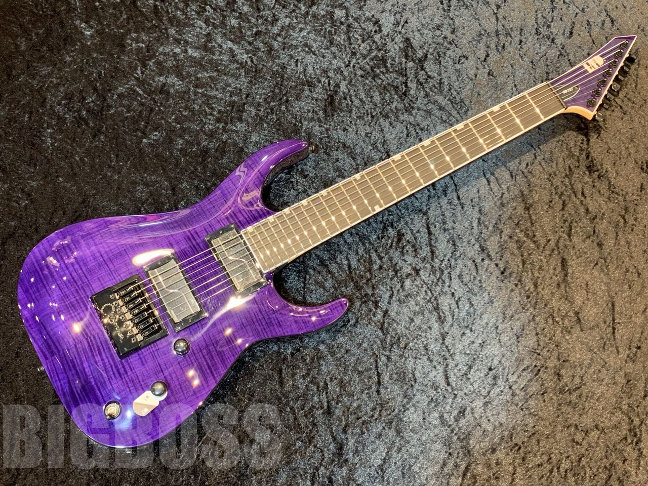 【即納可能】LTD(エルティーディー) SH-7 EVERTUNE【See Thru Purple】 (Korn  Brian “Head” Welchモデル) 福岡店
