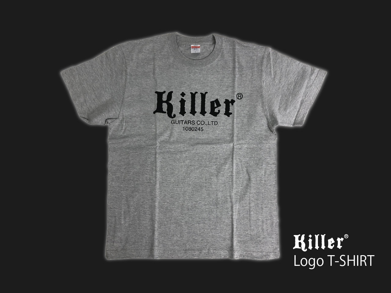 Killer Logo T-SHIRT / ミックスグレー