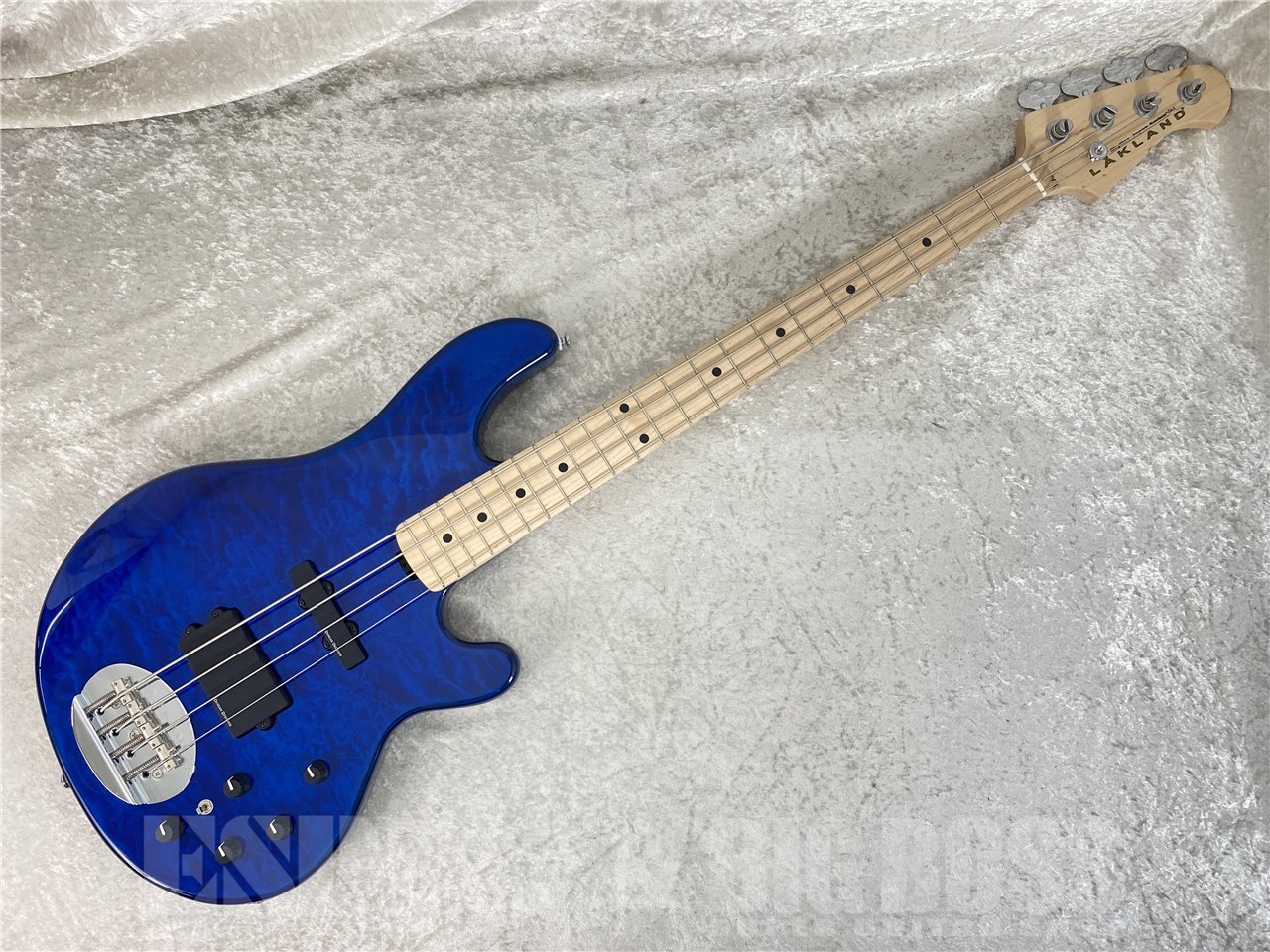 【即納可能】Lakland(レイクランド) Skyline Japan Series SK-4DX (Blue Translucent / Maple FB) お茶の水駅前店(東京) - 2