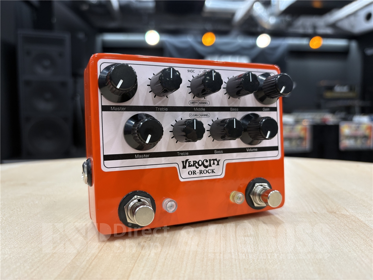 【受注生産】VeroCity Effects Pedals(ベロシティエフェクツペダルズ) OR-ROCK (オーバードライブ/プリアンプ)