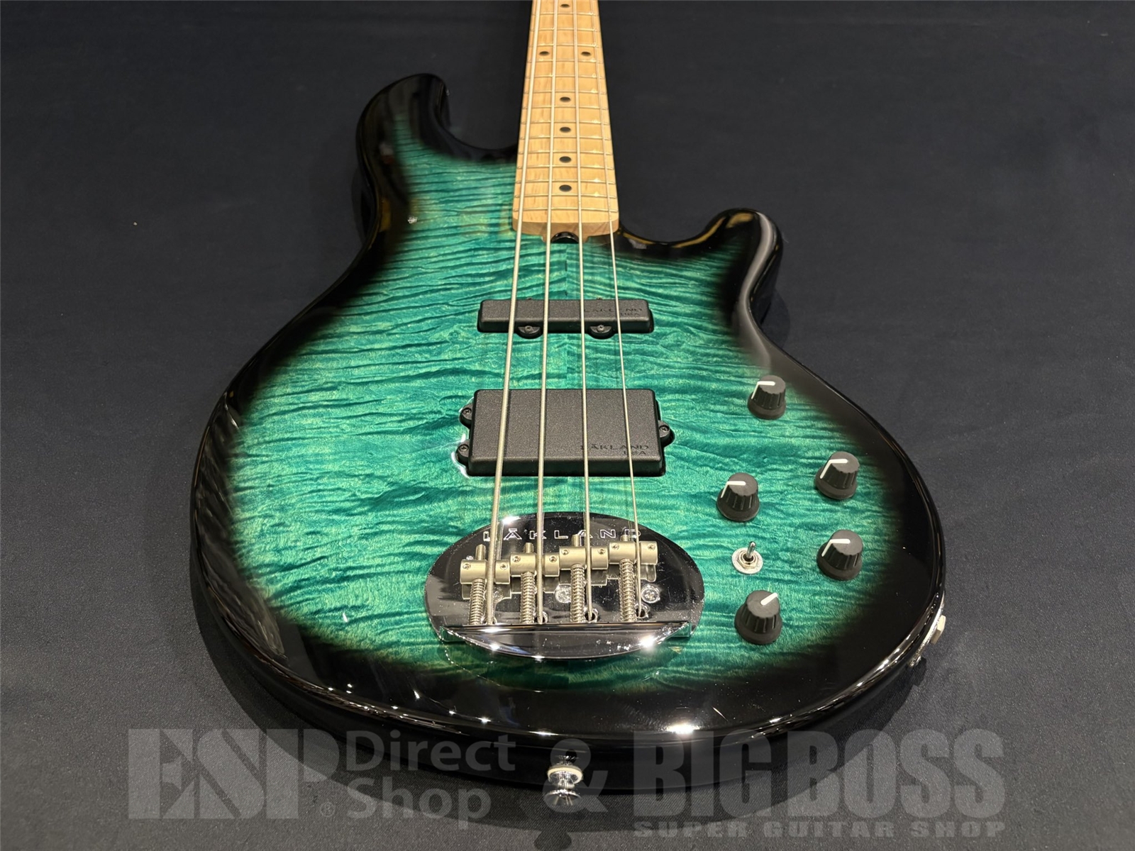 【即納可能】LAKLAND(レイクランド) SL44-94 Deluxe / Teal Green Sunburst / Maple FB 京都店 - 5