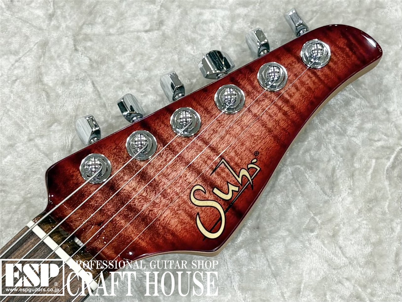 【チョイ傷特価・即納可能】Suhr Standard Plus MH SSH / Faded Trans Wine Red Burst 渋谷店 - 4