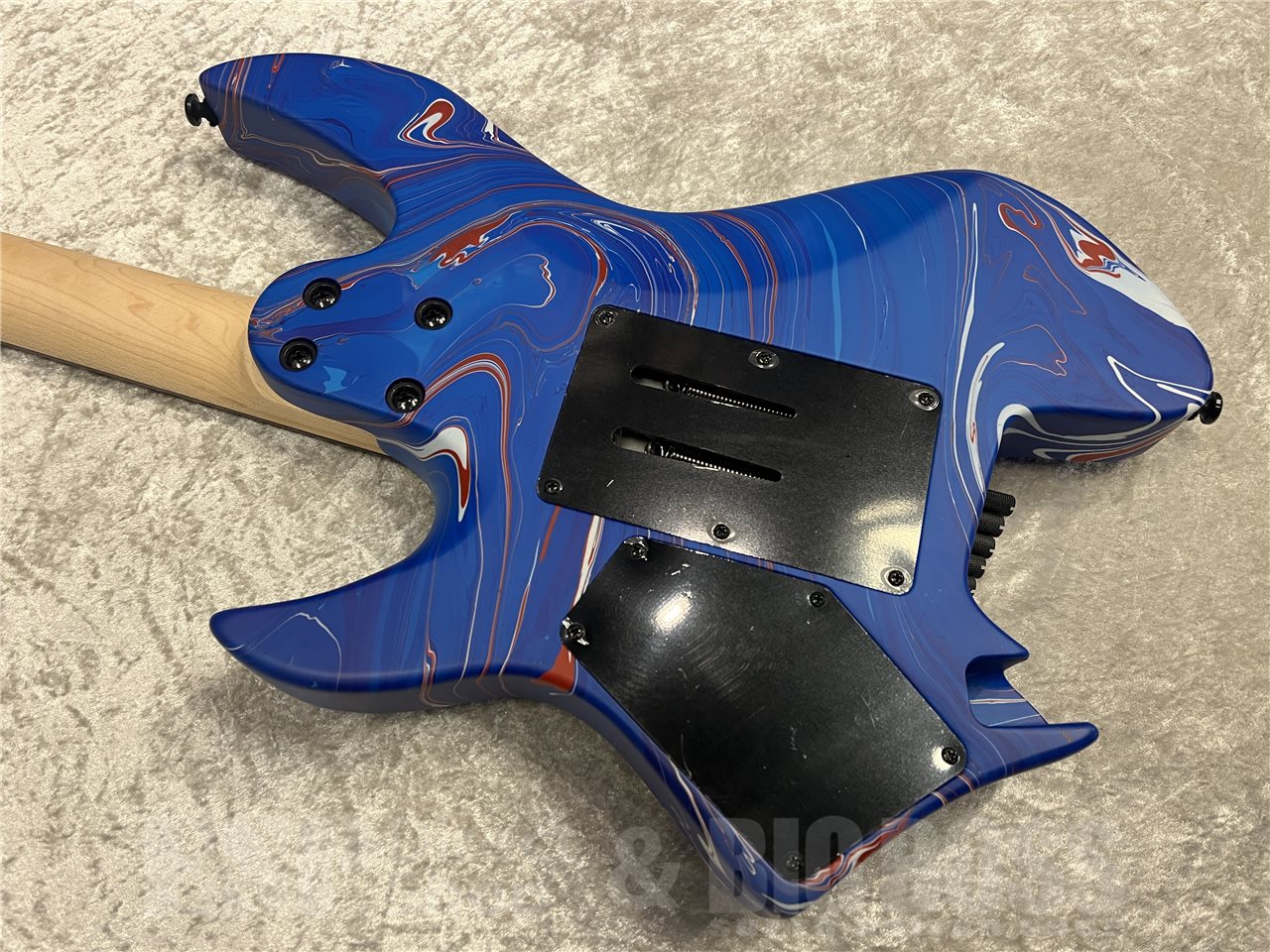 【即納可能】Sire（サイアー）Larry Carlton X6 6-String Headless Swirl（Blue Swirl）　名古屋店 - 8