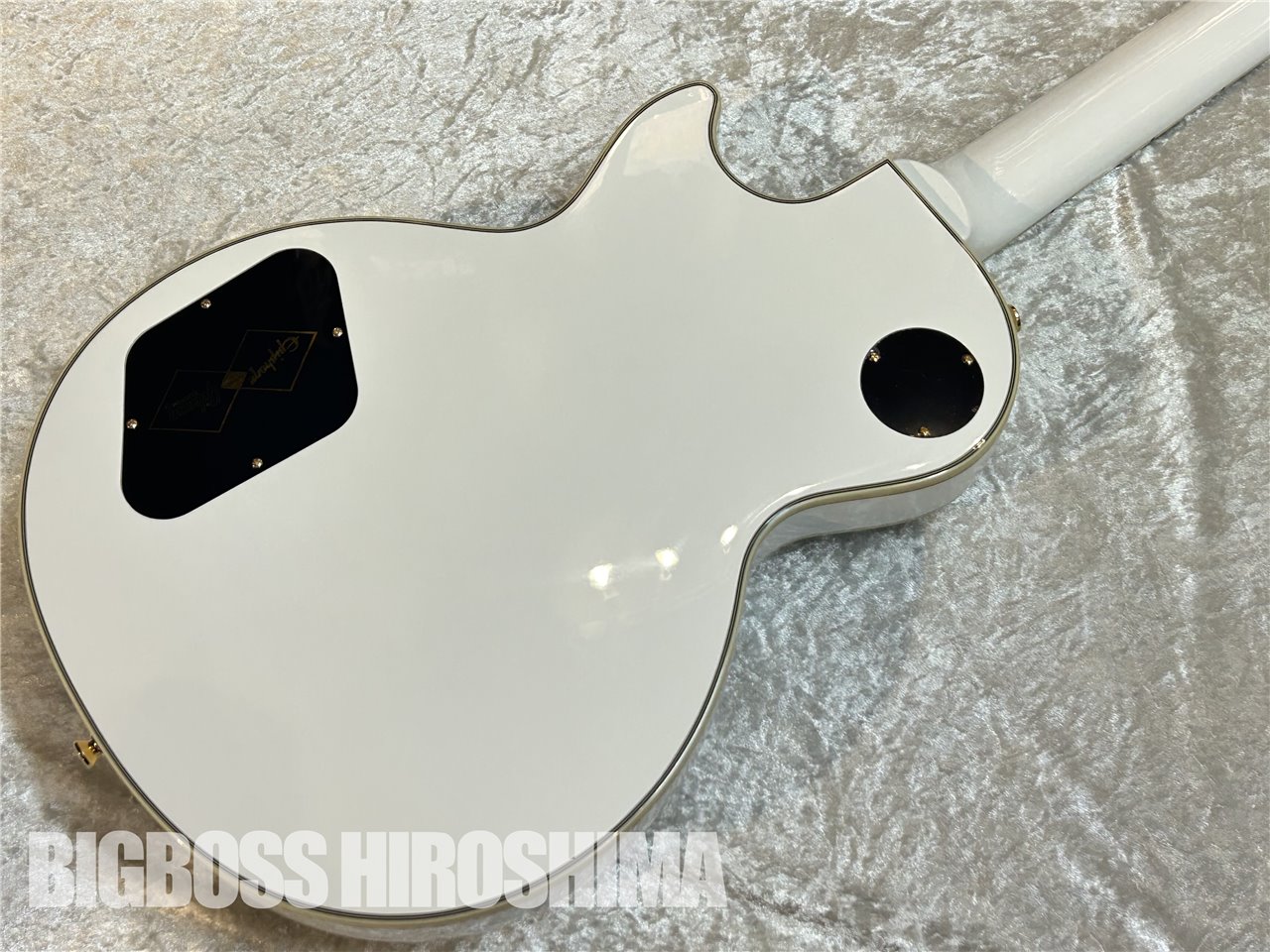 【即納可能】Epiphone(エピフォン) Les Paul Custom / Alpine White 広島店