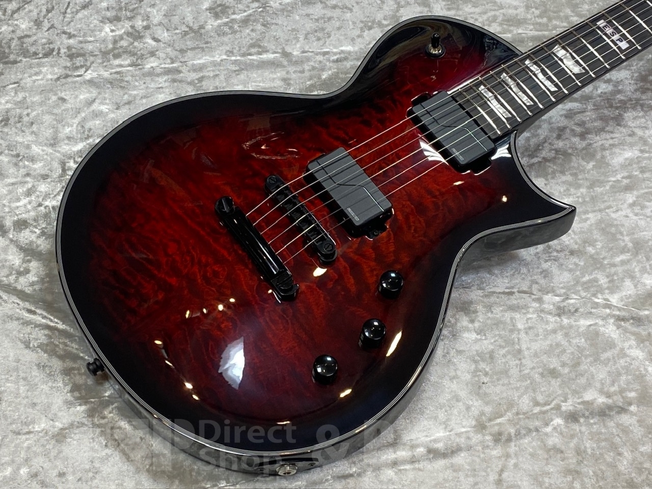 【即納可能】E-II EC QM FL/See Thru Black Cherry Sunburst GWS - 2