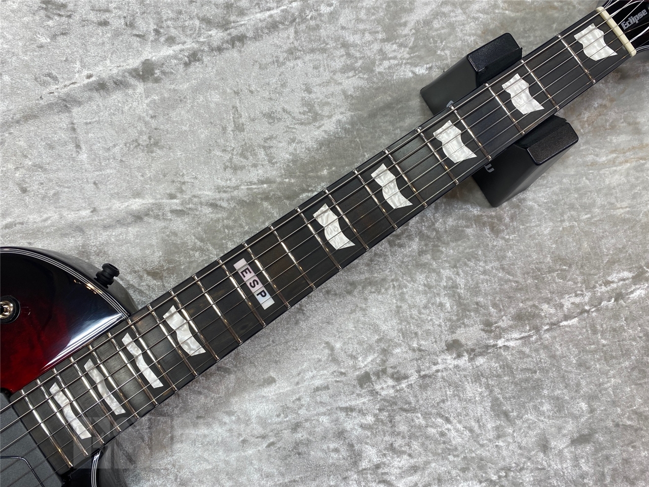 【即納可能】E-II EC QM FL/See Thru Black Cherry Sunburst GWS - 6