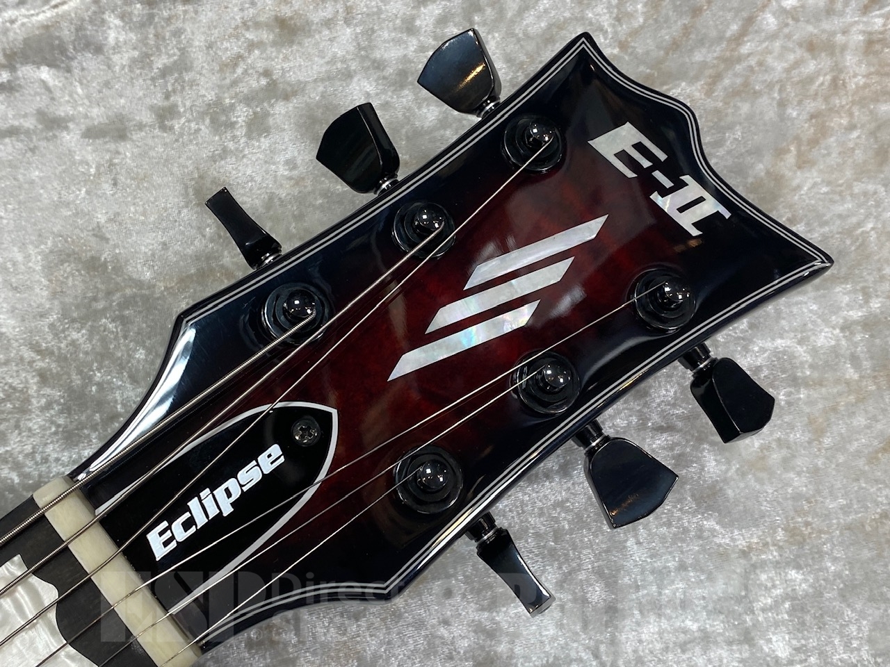 【即納可能】E-II EC QM FL/See Thru Black Cherry Sunburst GWS - 7