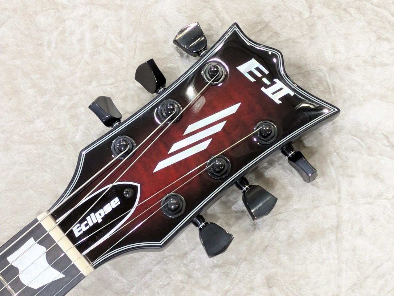 【即納可能】E-II EC QM FL / See Thru Black Cherry Sunburst　渋谷店 - 4