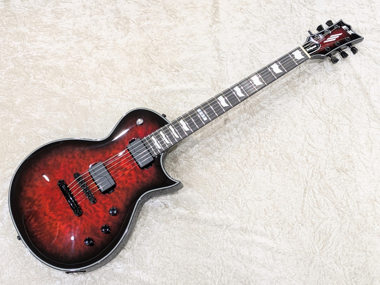 【即納可能】E-II EC QM FL / See Thru Black Cherry Sunburst　渋谷店
