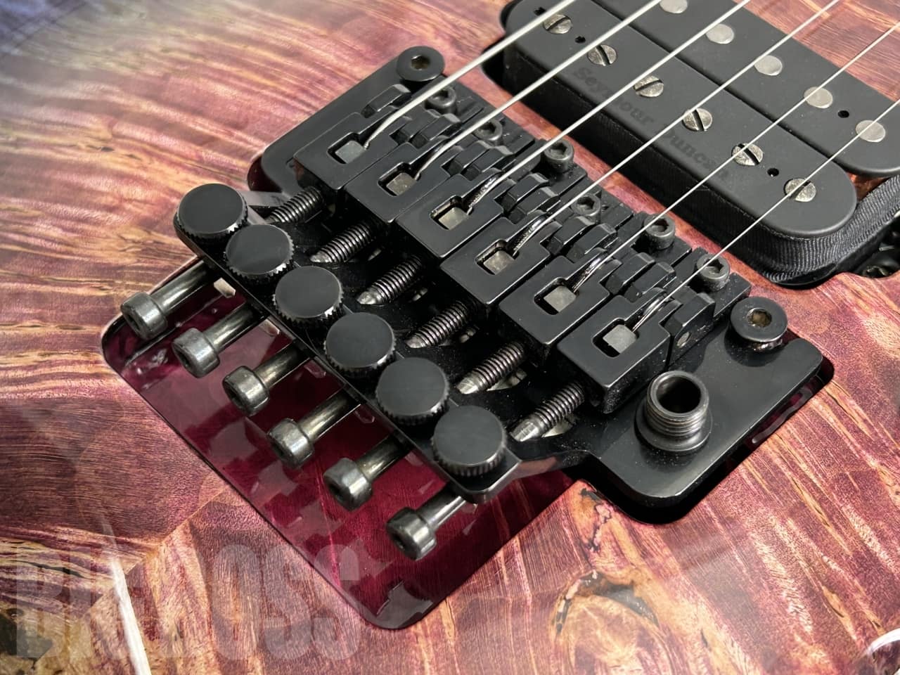【受注生産】ESP(イーエスピー) FRX-CTM Burled Maple (Cranberry Burst)