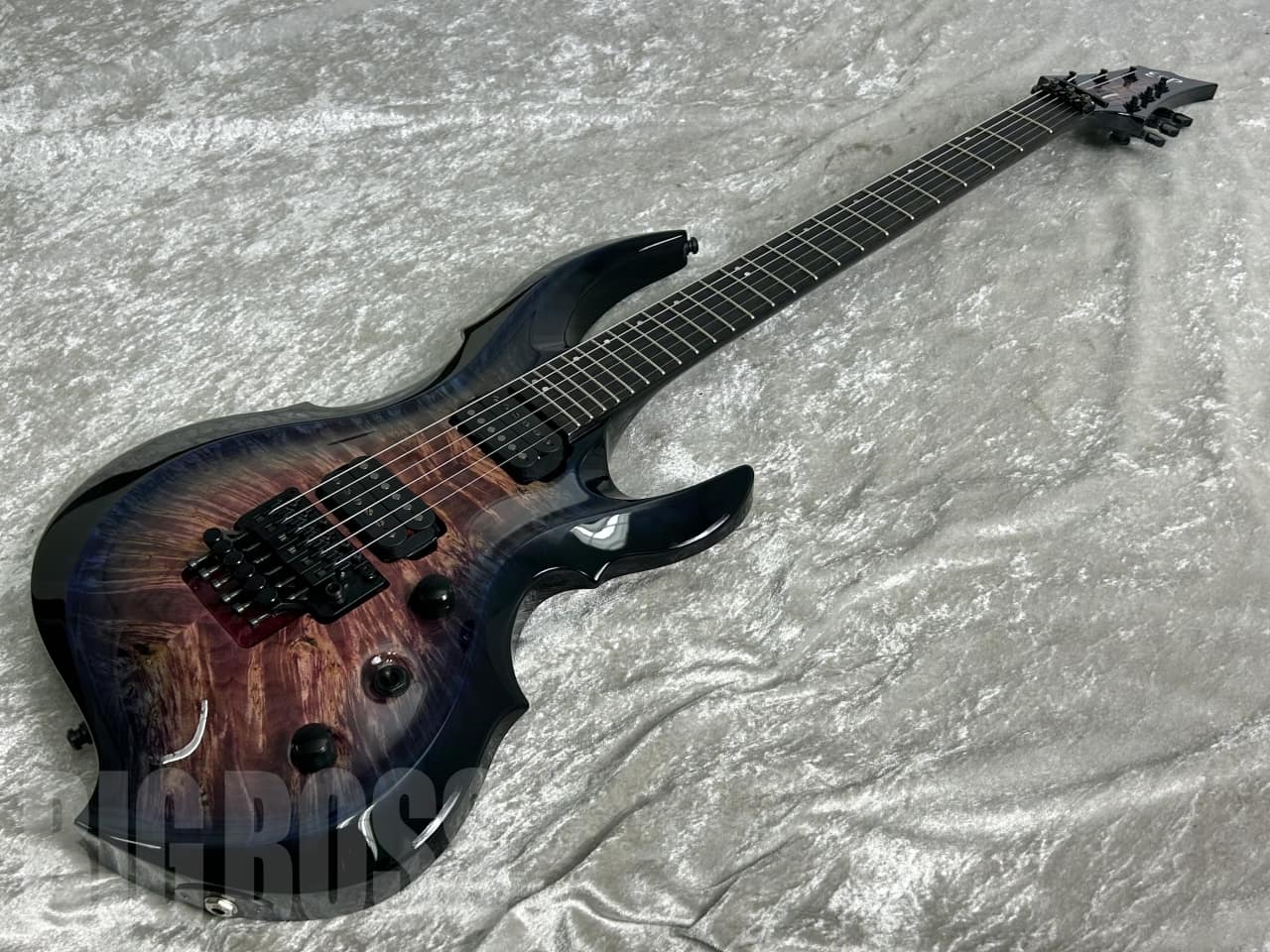 【受注生産】ESP(イーエスピー) FRX-CTM Burled Maple (Cranberry Burst)