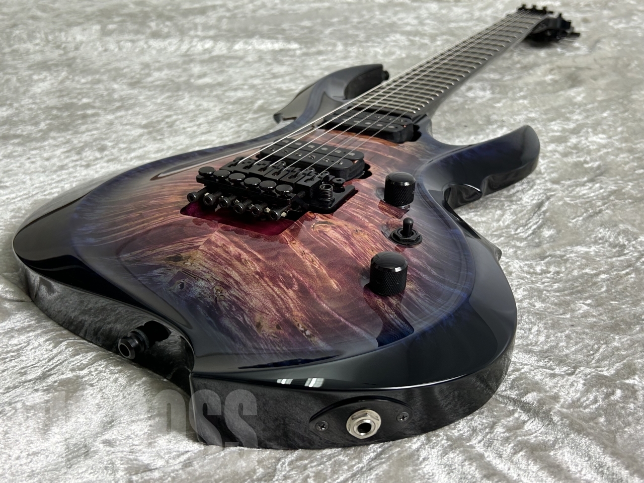 【受注生産】ESP(イーエスピー) FRX-CTM Burled Maple (Cranberry Burst)