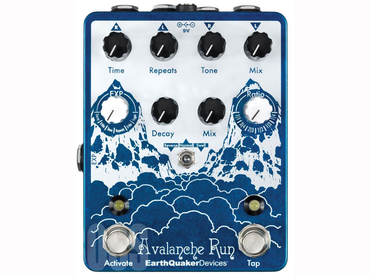 EarthQuaker Devices Avalanche Run(ディレイ/リバーブ)(アース