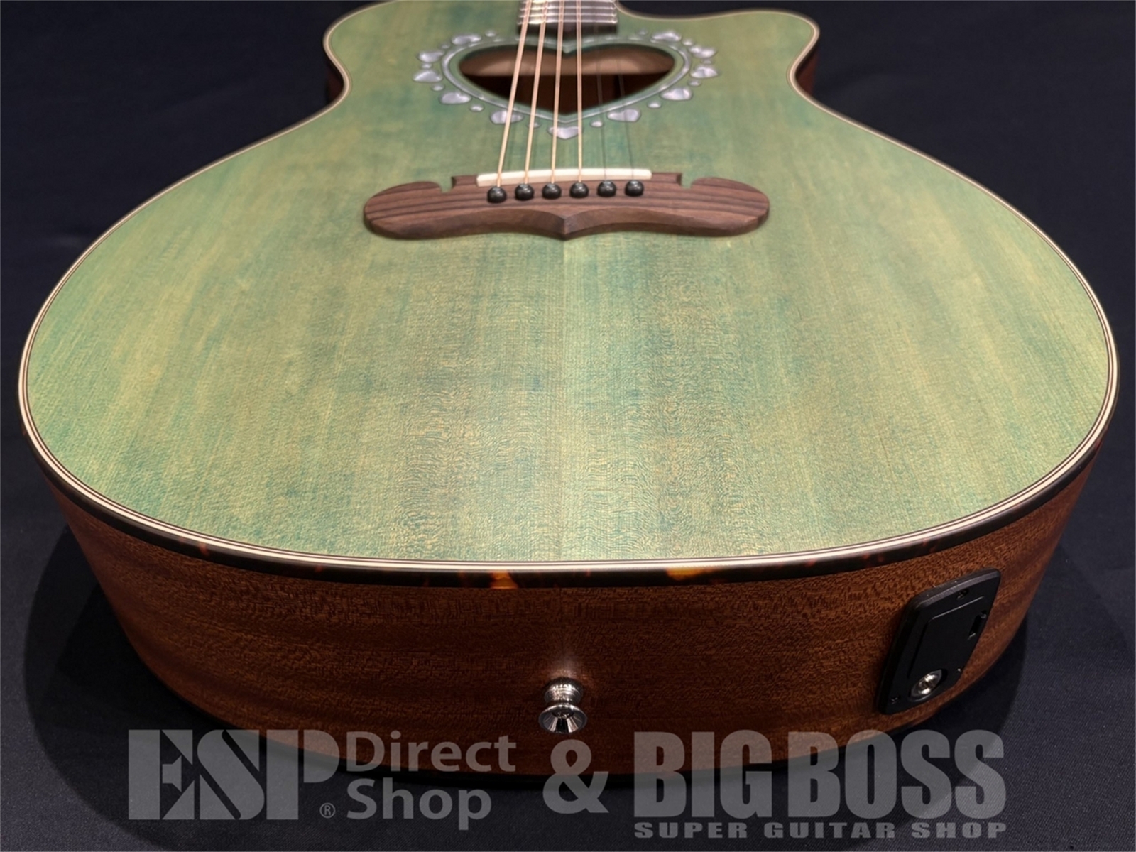 【即納可能/アウトレット】Zemaitis(ゼマイティス) CAF-90HCW / Forest Green Mother of Pearl 京都店 - 7